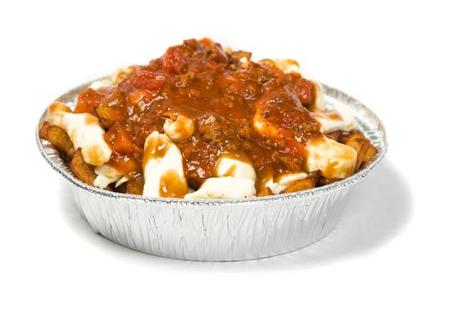 Une (1) poutine Italienne / One (1) Italian poutine