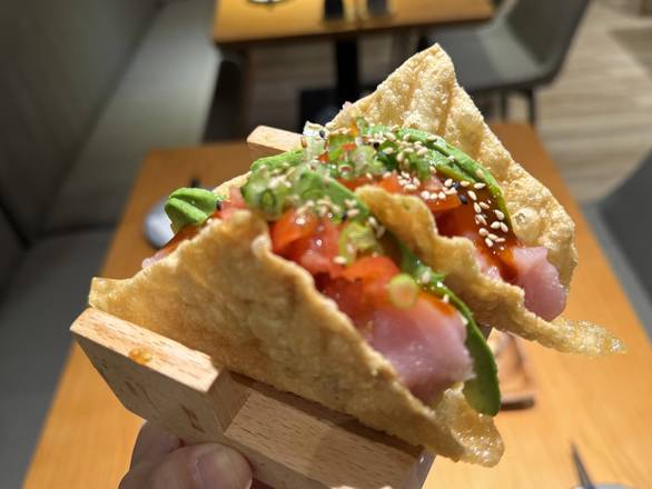 Spicy Tuna Taco 2pcs