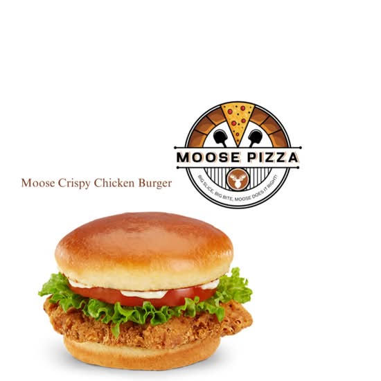 Moose Crispy Chicken Burger