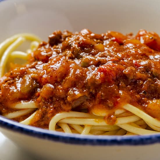 Spaghetti sauce à la viande / Spaghetti with Meat Sauce