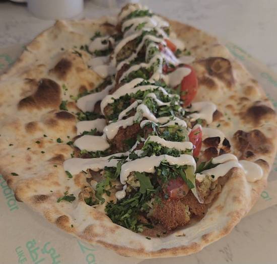 Crunchy Falafel Wrap