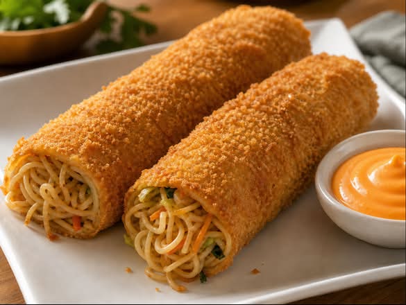 Chowmein Spring Rolls