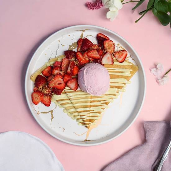 Pink Paradise Crepe