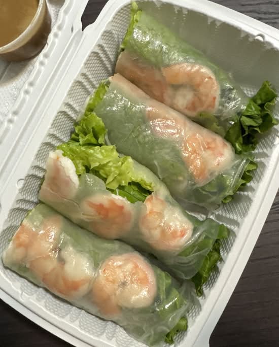 2. Shrimp Salad Roll (2 Rolls) (Gỏi Cuốn Tôm)