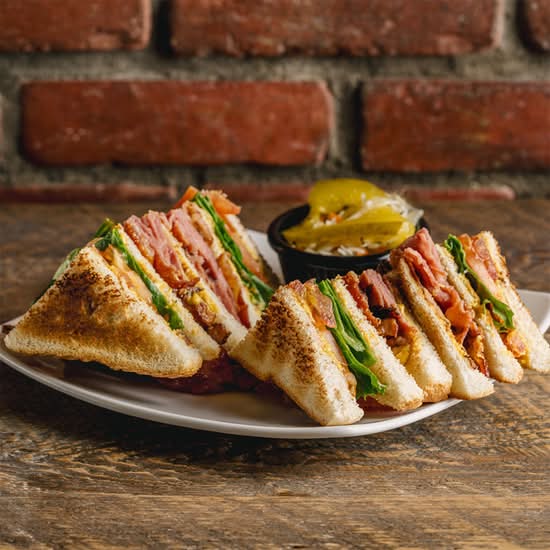 Club sandwich viande fumée