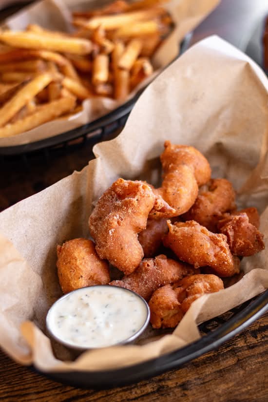 Dill Pickle Popcorn Shrimp
