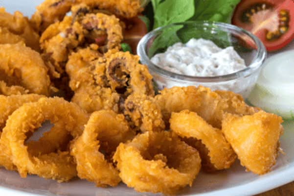 Calamari Di Mama (Gamberi Fritti) (Mama's Calamari) (Fried Shrimp)