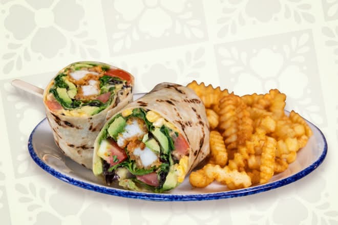 Avocado Chicken Wrap