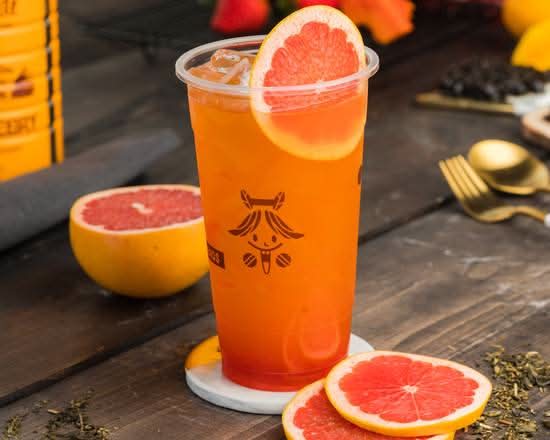 Iced Grapefruit Tea