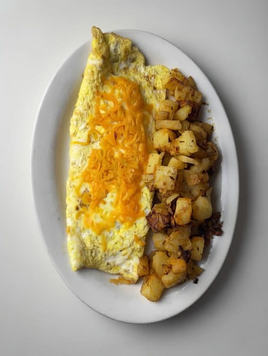 Cheddar Cheese Omelette