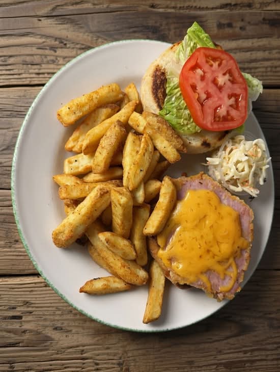 Back Bacon Cheddar Burger