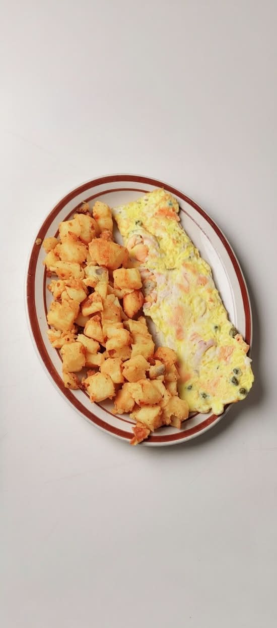Smoked Salmon Omelette