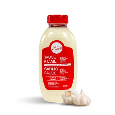 Bouteille Sauce à l'Ail Amir
