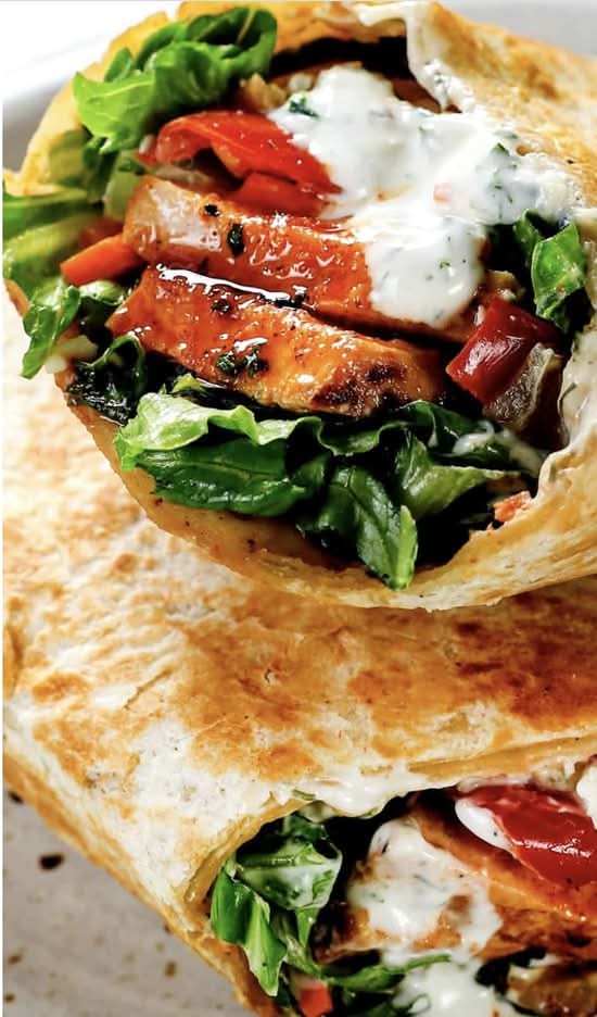 Spicy Buffalo Chicken Wrap