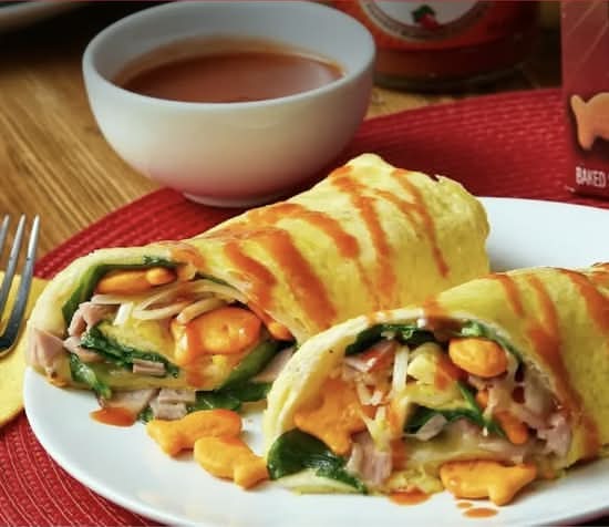 Giant Breakfast Bacon / Sausage Wrap