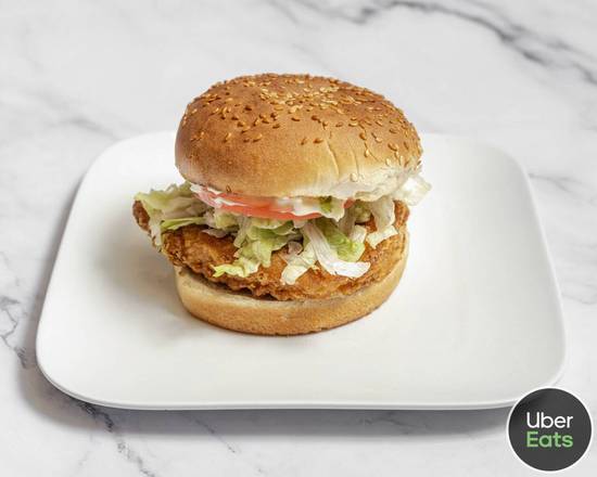 Crispy Chicken Deluxe Burger
