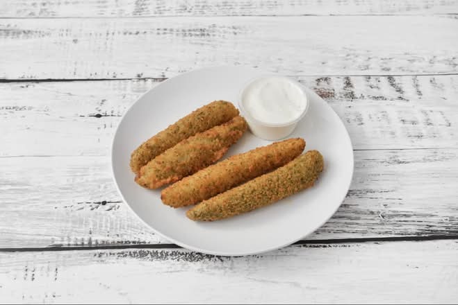 Fried pickles with side of ranch