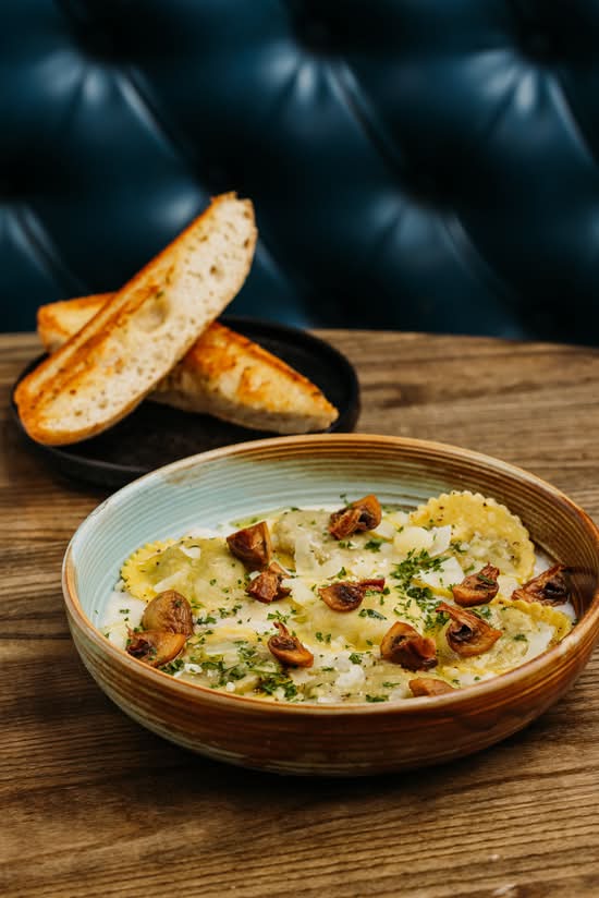 Truffle Mushroom Ravioli