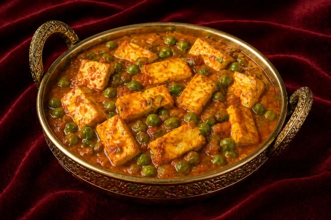 Matar Paneer