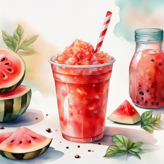 Fresh Watermelon Slush