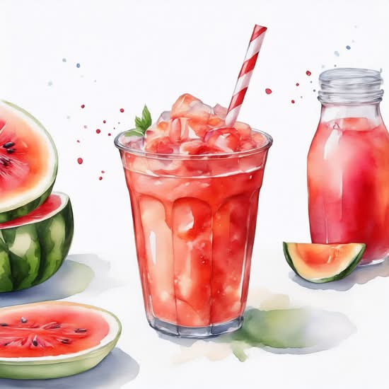 Fresh Watermelon Juice