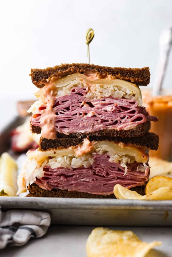 Amansio's Pastrami Reuben Sandwich