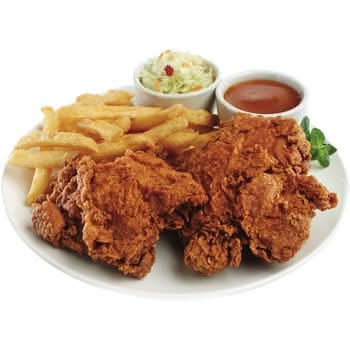 Combo 5a) le diner (3 mcx de poulet)+frites et 1 breuvage /// Combo 5a) Dinner (3 pcs of chicken)+fries and 1 beverage