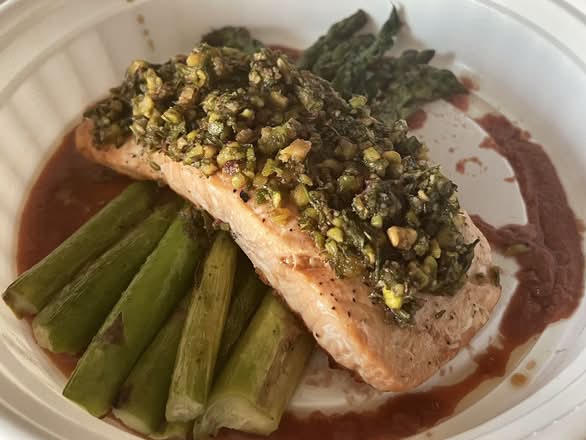 Herb Crusted Salmon