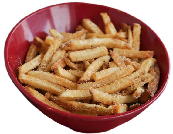 (G) Frites à l'ail et au parmesan / Garlic and parmesan fries