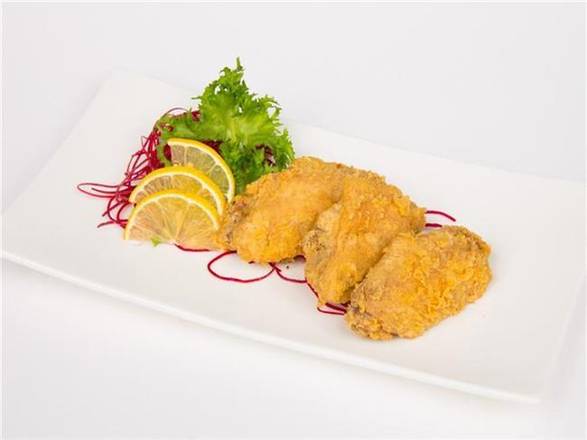 Deep Fried Chicken Wings (6 Pcs)