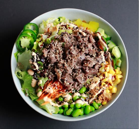 Beef Bulgogi Bowl (Korean style)-Snack size