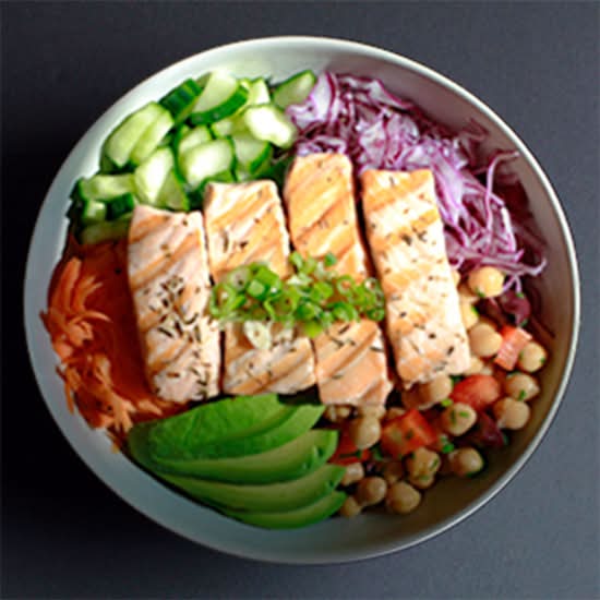 Grilled Salmon Bowl-Large size