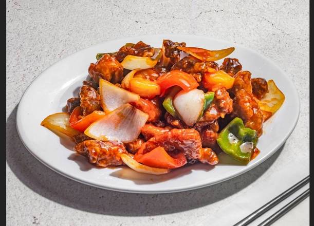 Pineapple sweet sour pork