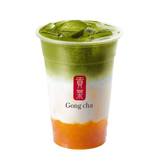 Mango Matcha Latte