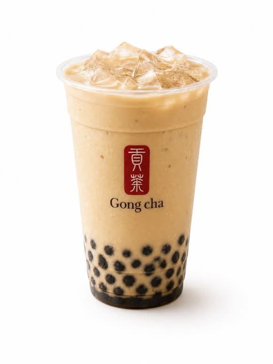 Vanilla High-Protein Milk Tea w. Pearls