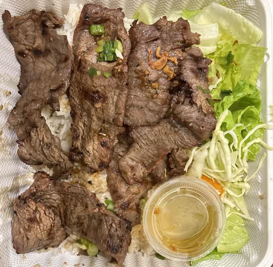 Extra Bo Nuong / Extra boeuf grillé