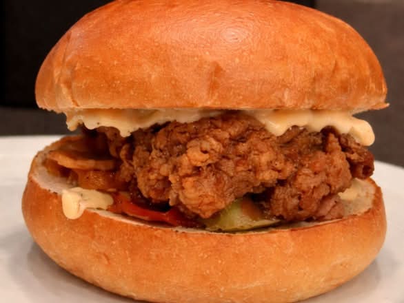 Southern Fried Chicken Burger