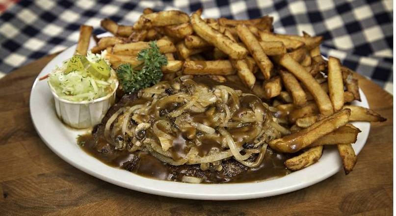 Hot Hamburger Platter