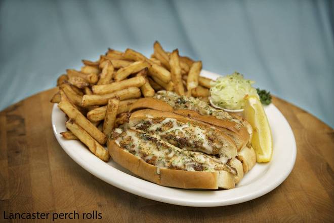 Single Perch Roll  with Fries