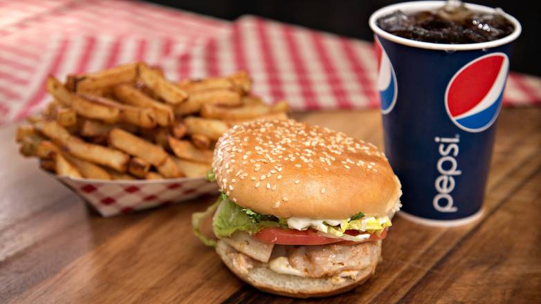 Grilled Chicken Burger