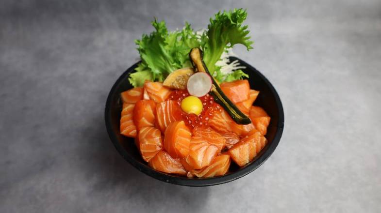 Salmon Zuke Donburi