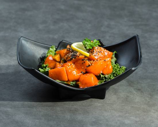Spicy Salmon Sashimi