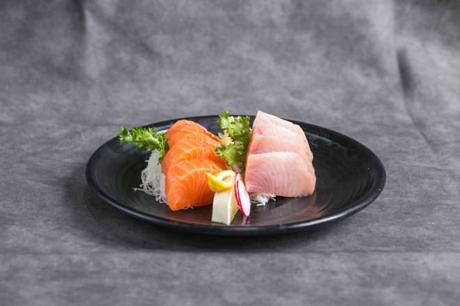 Tuna and Salmon Sashimi