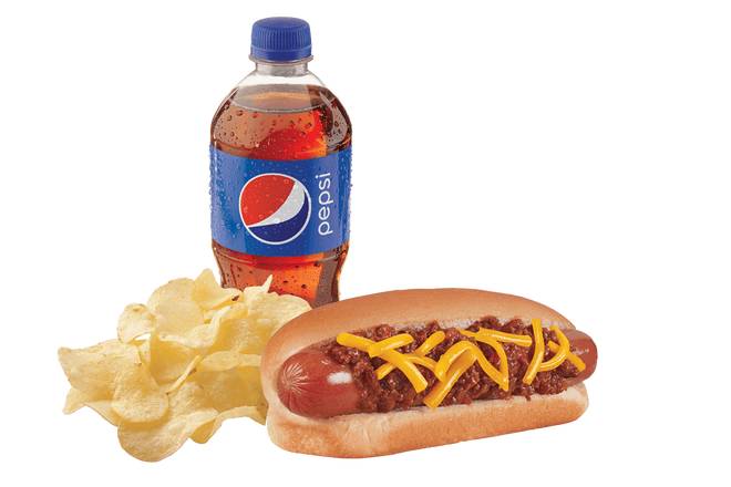 Chili Cheese Dog Combo