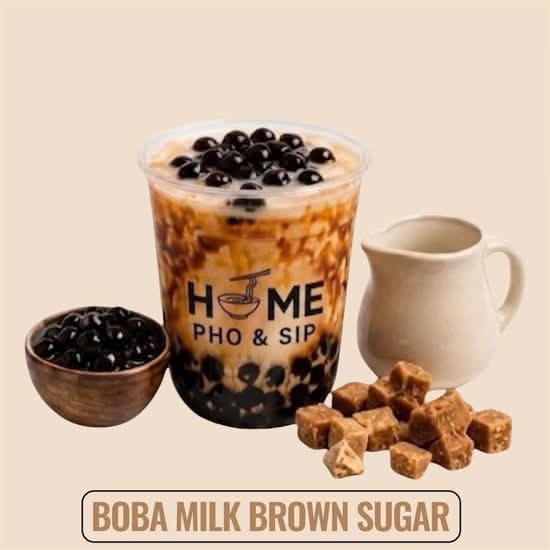 Boba Milk Brown Sugar