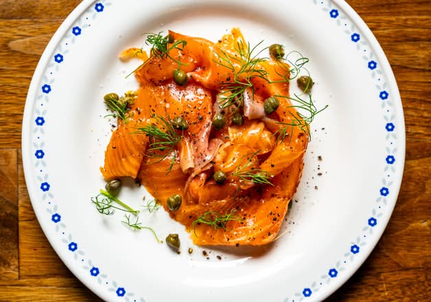 Smoked Salmon Plate