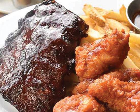 Rib and Wing Combo