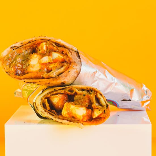 Butter Paneer Roll