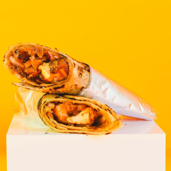 Chilli Paneer Roll
