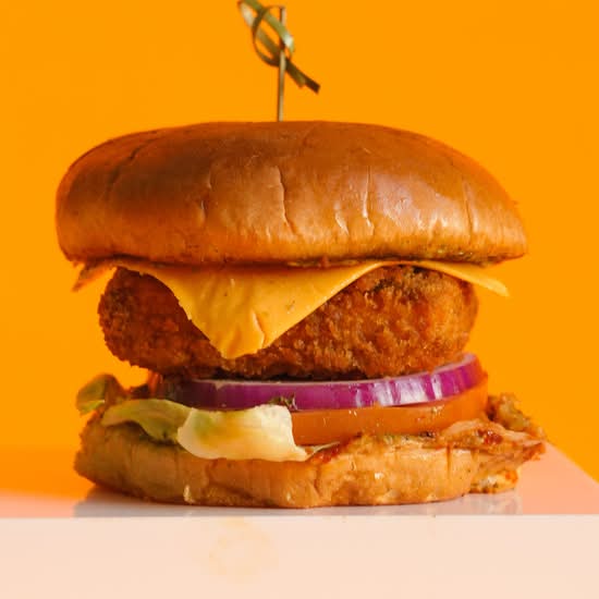 Crispy Paneer Burger